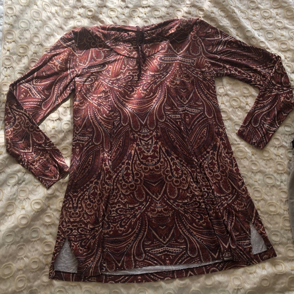 Salaam Paisley Hoodie Dress